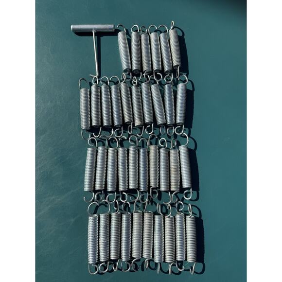 Trampoline Springs Lot Of 36 Total, 5.5” Spring Length USED *READ... - Picture 1 of 11